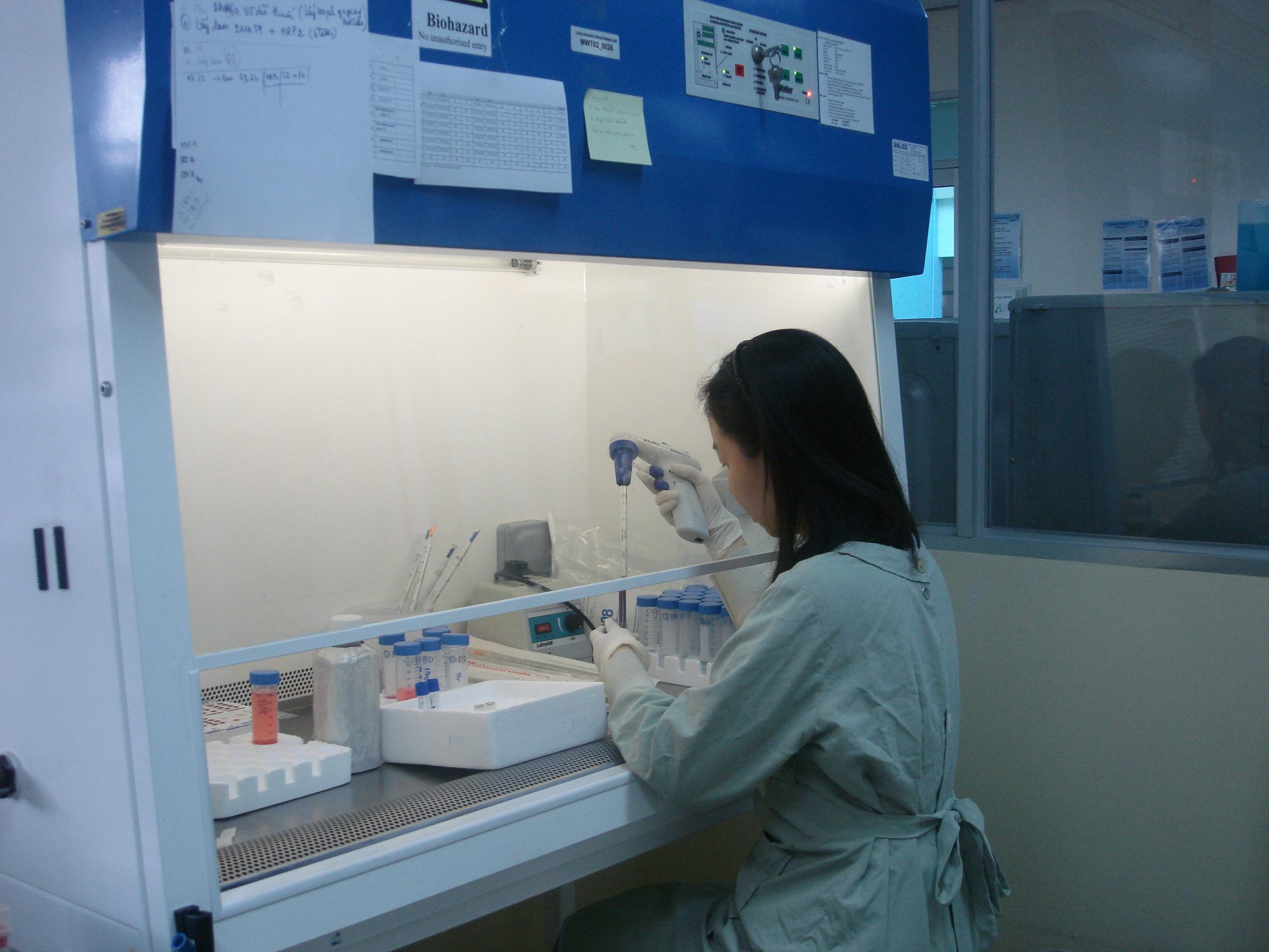 Malaria Lab in 2010