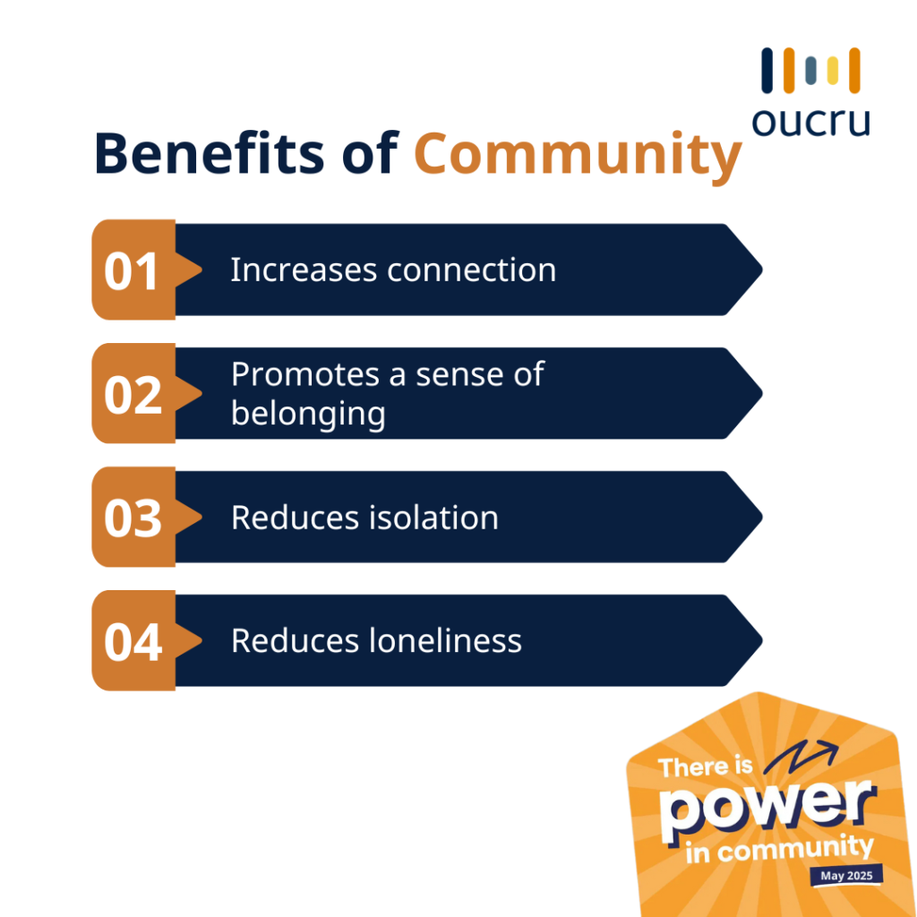 Mental Health Month 2025 - Benefits of community in mental healthcare