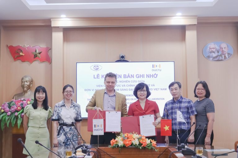 OUCRU and HSPI Sign Memorandum of Understanding to Advance Health Research Collaboration